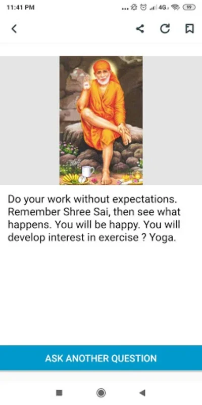 Sai Baba Question and Answer for Android - Get Spiritual Guidance