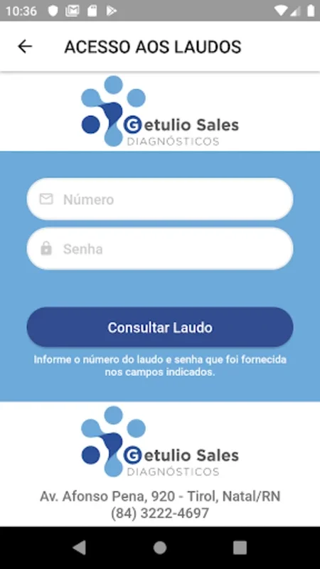 Getulio Sales for Android - Manage Medical Lab Results Easily