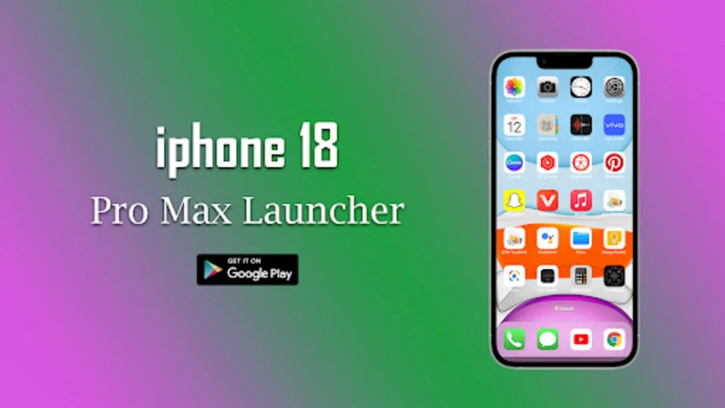 iphone 18 Pro Max Launcher for Android - Transform Your Device