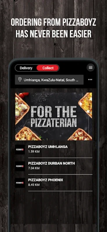 Pizzaboyz for Android - Simplify Pizza Ordering