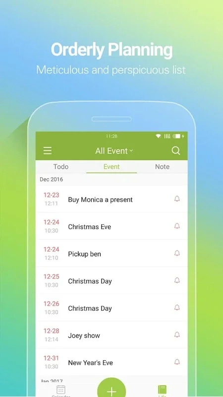 WeCal for Android - Manage Your Schedule Seamlessly