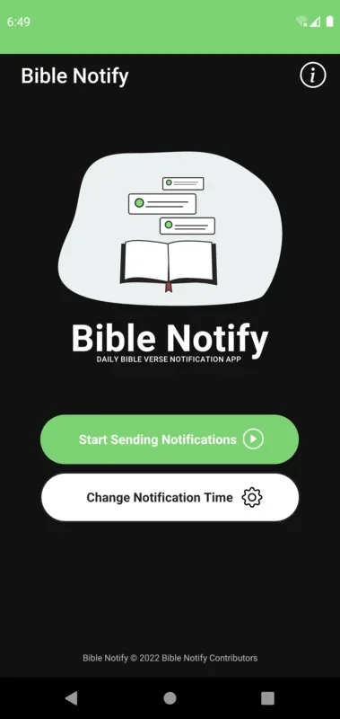Bible Notify for Android: Daily Verse Delight