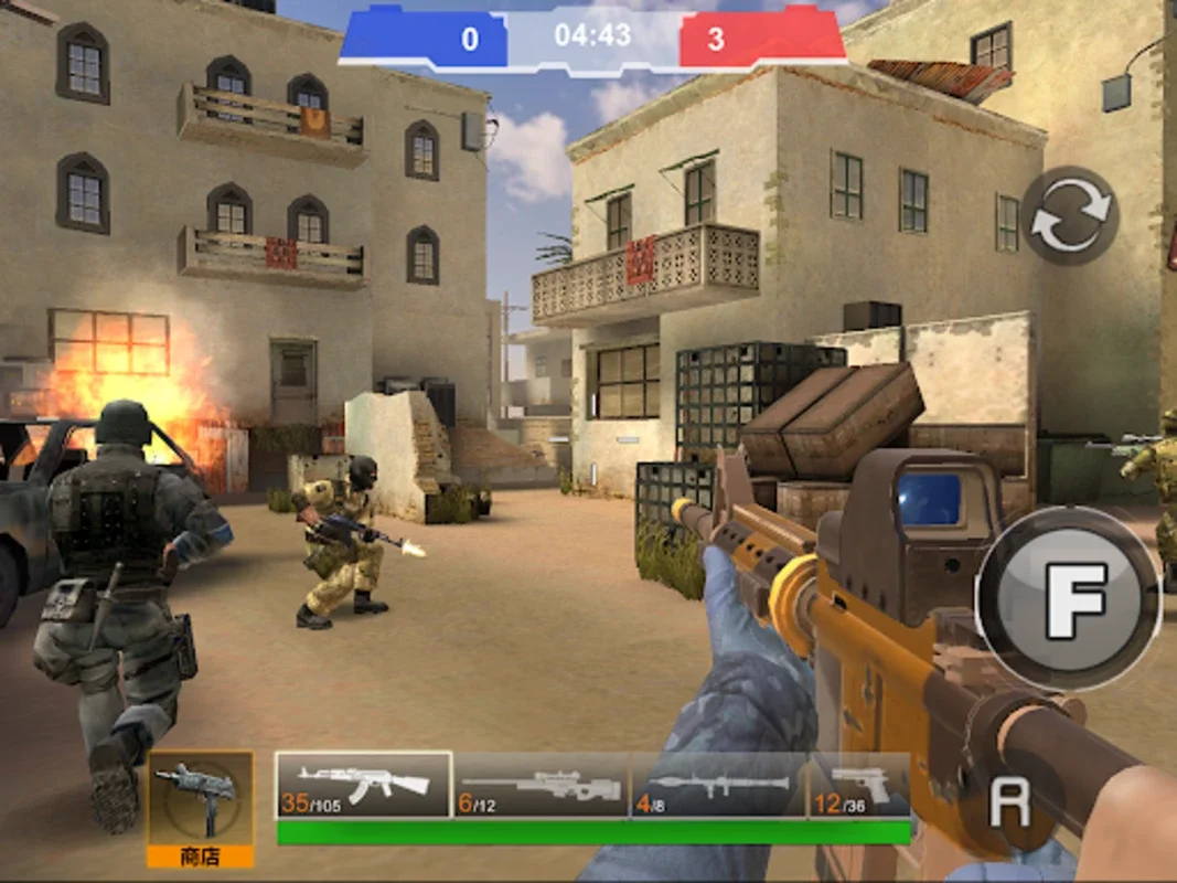 FPS Counter PVP Shooter for Android - No Downloading Required