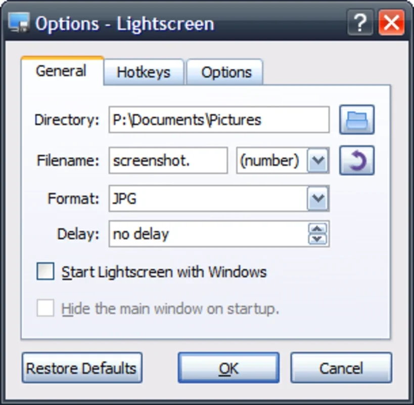 Lightscreen Portable for Windows - Free Download from AppHuts