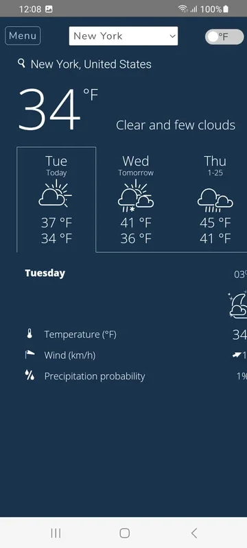 SSuite Dune Weather App for Android - Get Real-time Weather Info