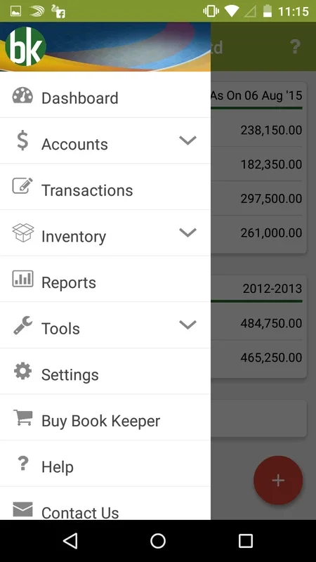 Book Keeper for Android - Manage Business Finances on the Go