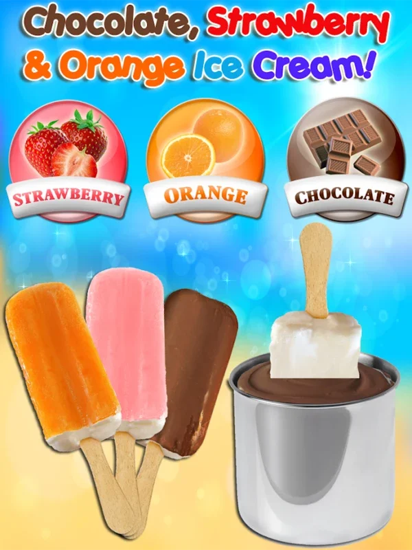 Ice Pops Ice Cream for Android - Culinary Fun