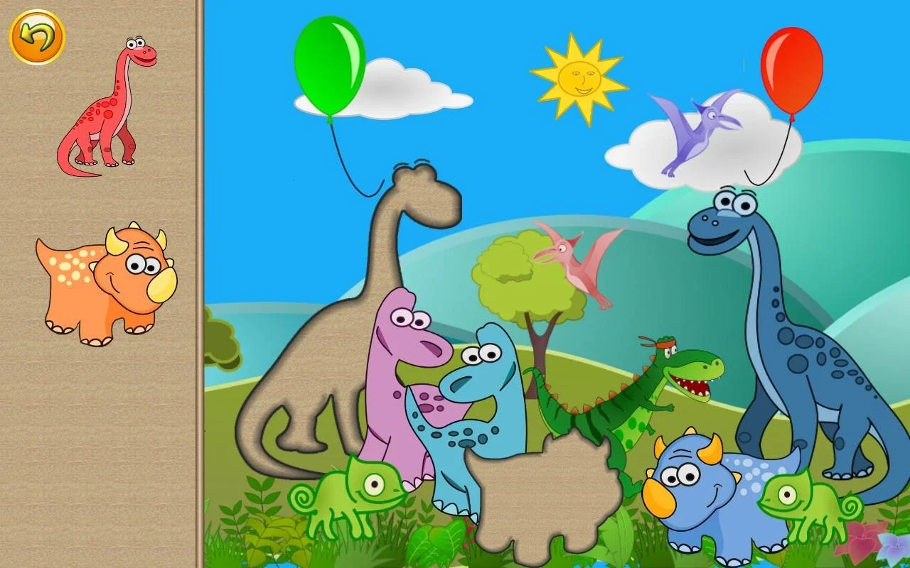 Dino Play for Android: Fun Dinosaur Puzzles