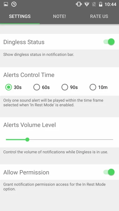 Dingless for Android - Silence Notifications