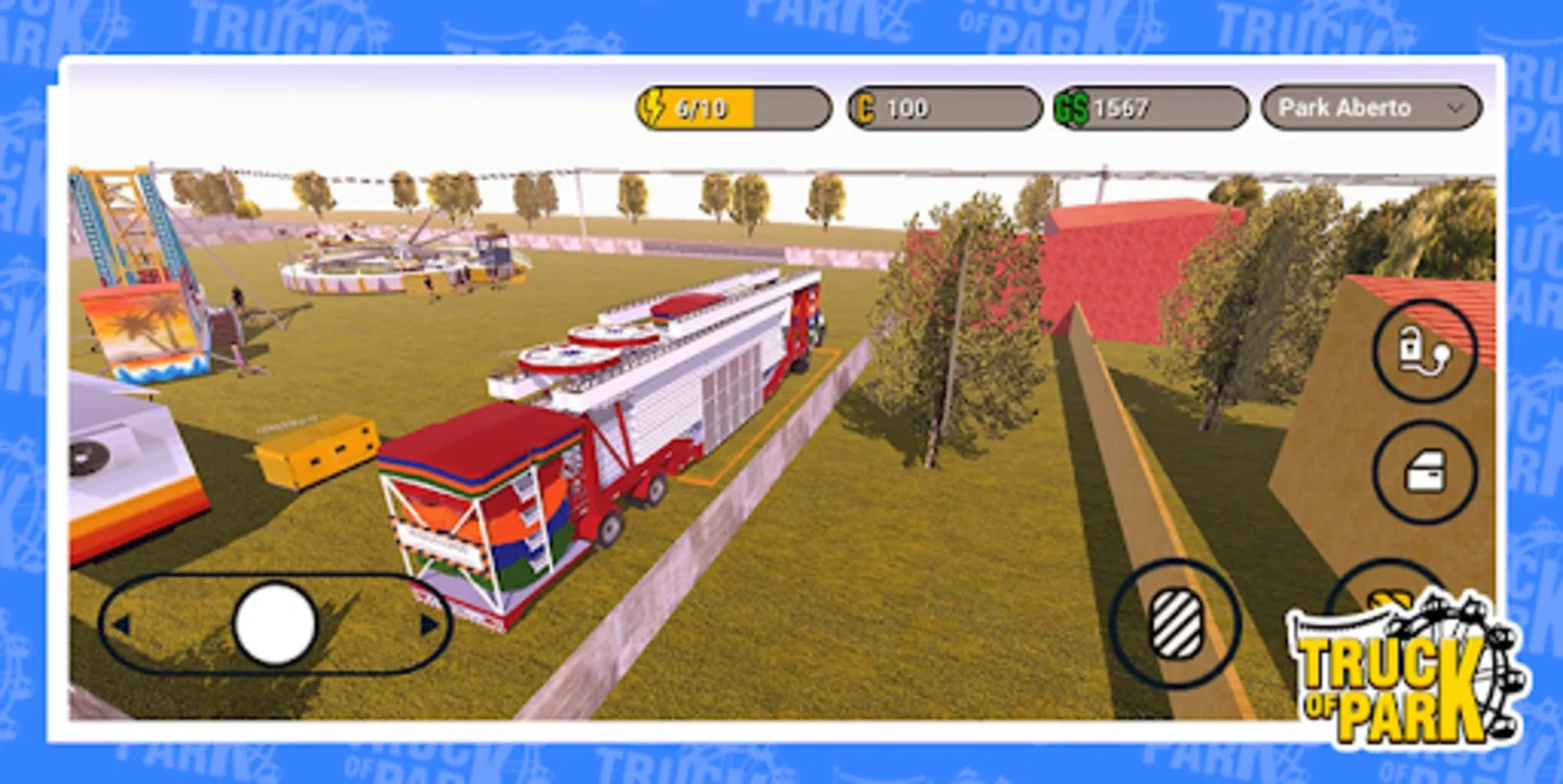 Truck Of Park Itinerante for Android - Engaging Amusement Park Sim