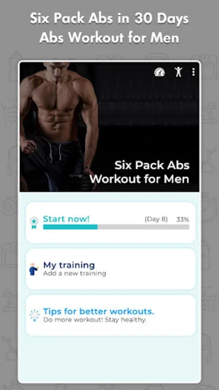 Six Pack Abs in 30 Days - Abs Workout for Men for Android