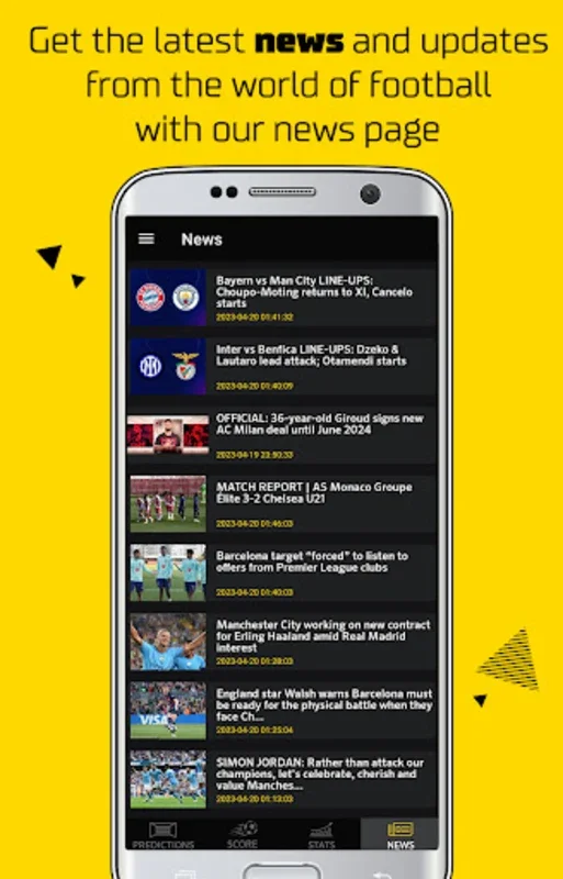 Football Predictions Livescore for Android - In - Depth Analytics and Predictions