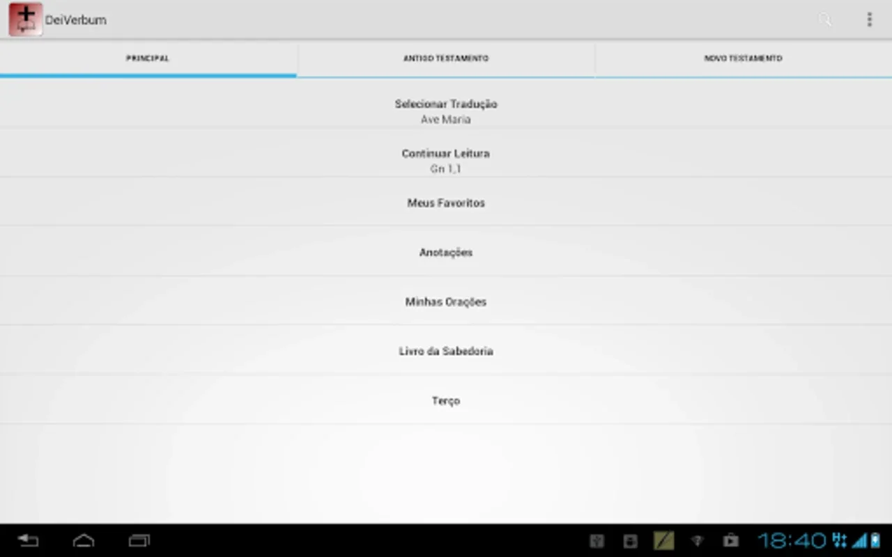 DeiVerbum Lite-Bíblia Católica for Android: Offline Bible with Features