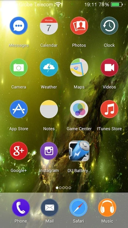 Circle 8 Launcher for Android - Simple with Circular Icons but Ads Abound