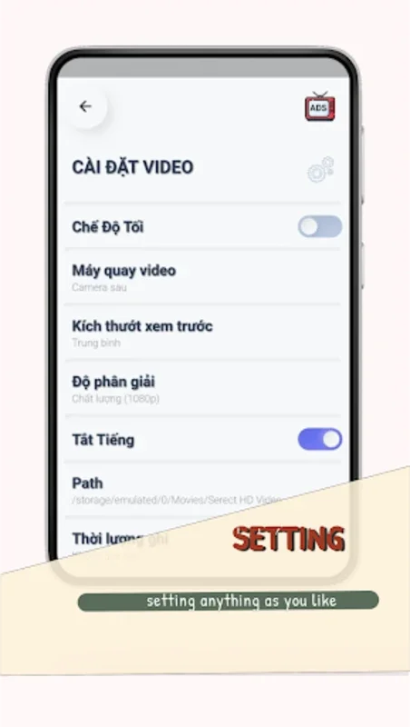 Quay Video Dưới Nền for Android: Discreet and Flexible Video Recording