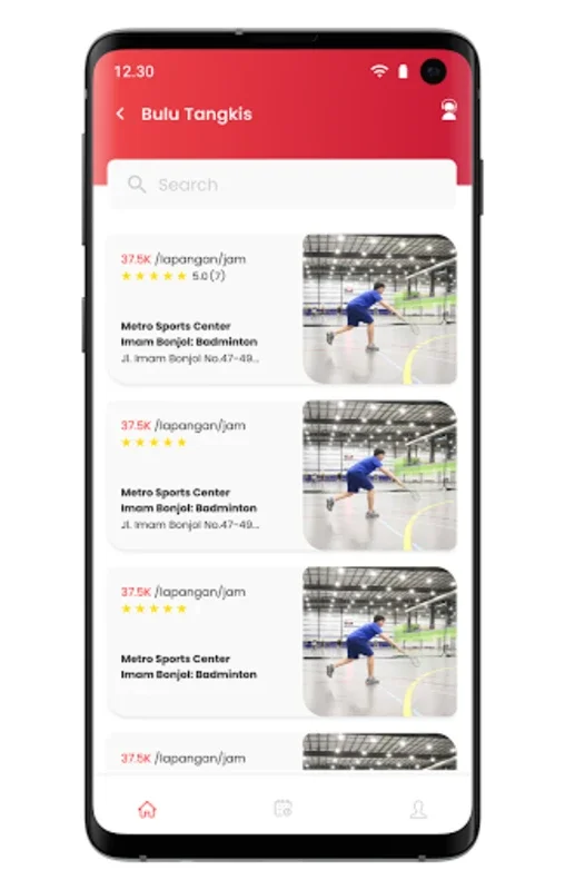 Laparaga for Android - Book Sports Facilities Easily