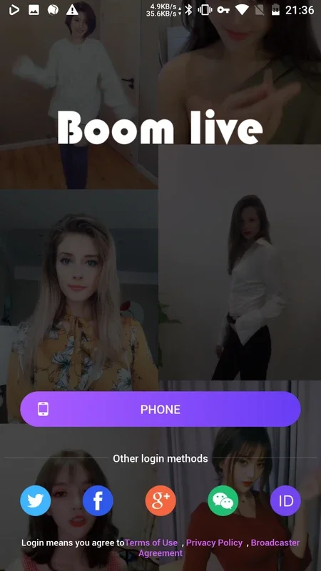 Boom Live for Android - Connect with the World