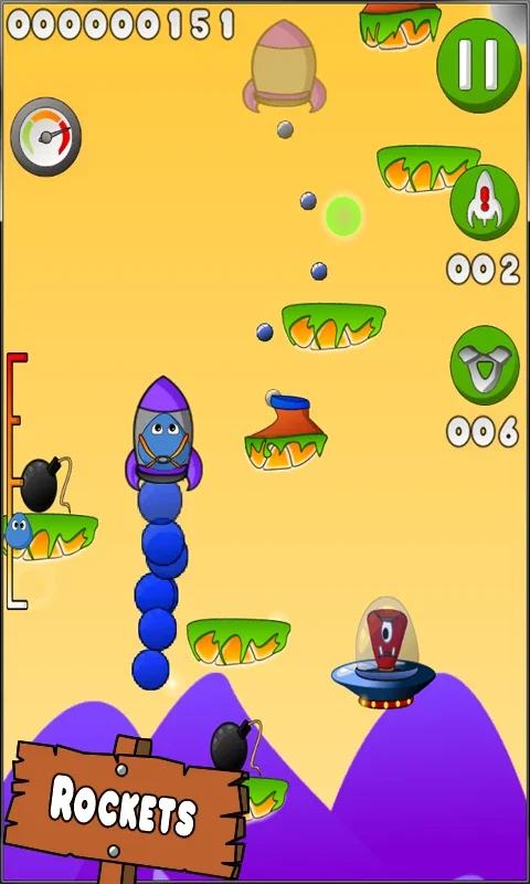 Jump Blob Jump for Android - Thrilling Jump Game