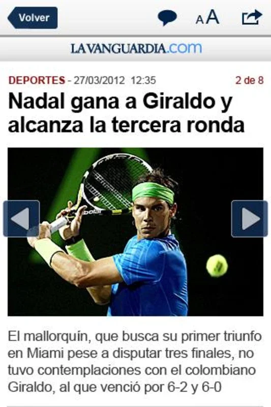 La Vanguardia for Android - Comprehensive News App