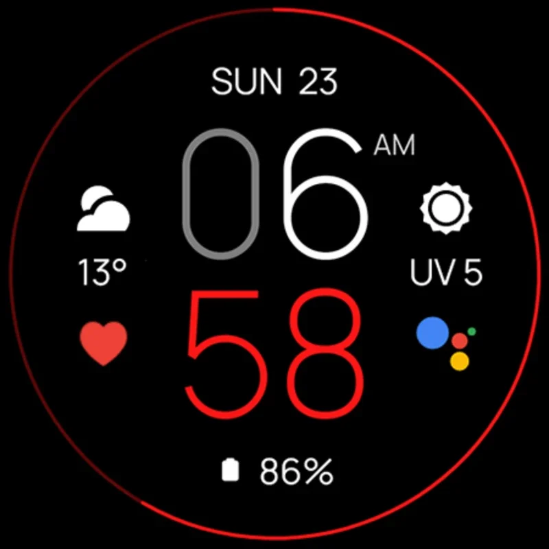 MNML Thin for Android: Sleek & Customizable Watch Face