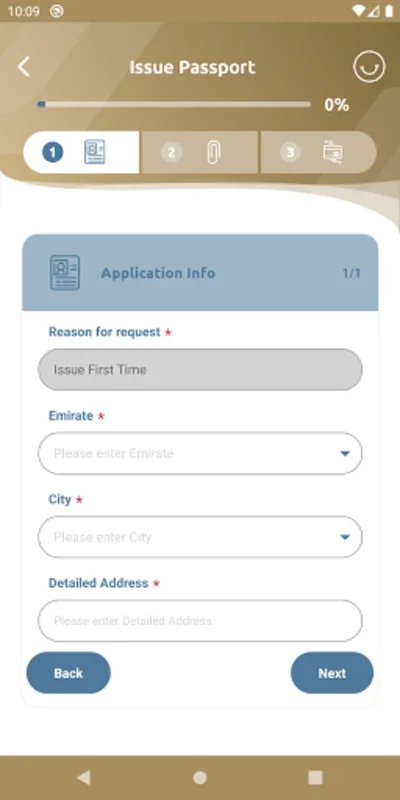 ICP UAE for Android - Streamlining Residency & Visa Processes