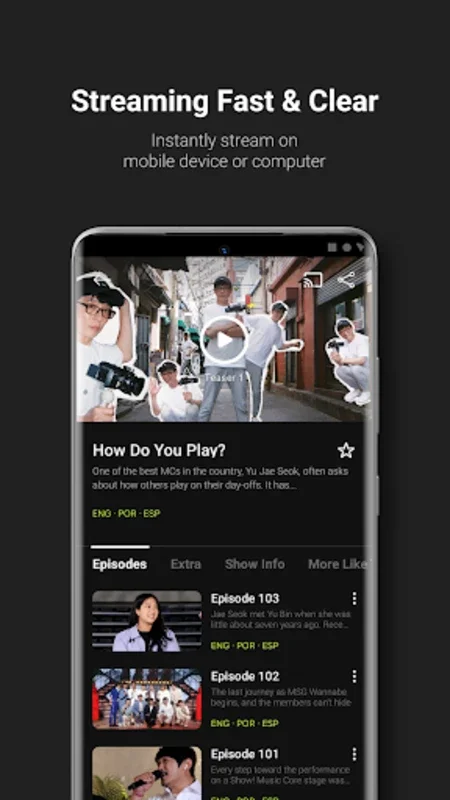 KOCOWA+ on Android - A World of Korean Entertainment