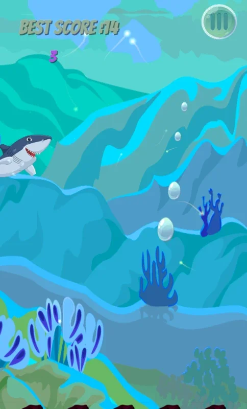 Sharky Runner for Android - Thrilling Swim Adventure