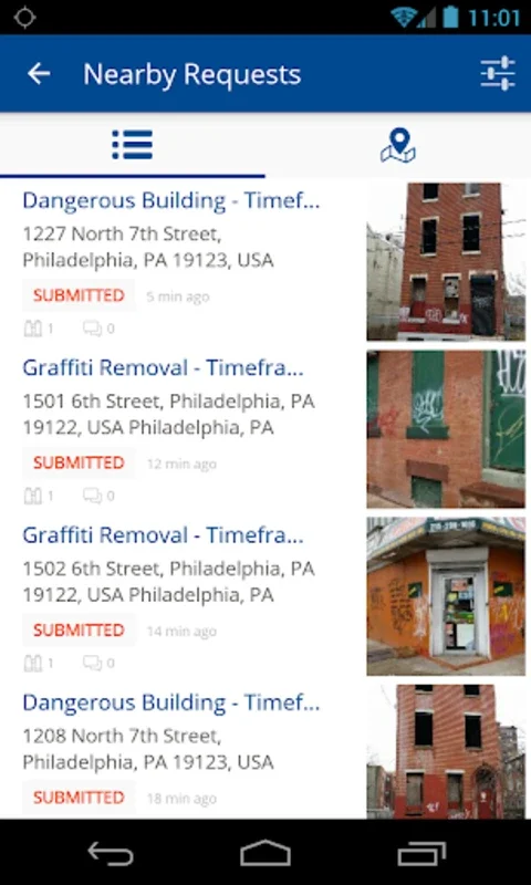 Philly 311 for Android - Efficient Civic Engagement