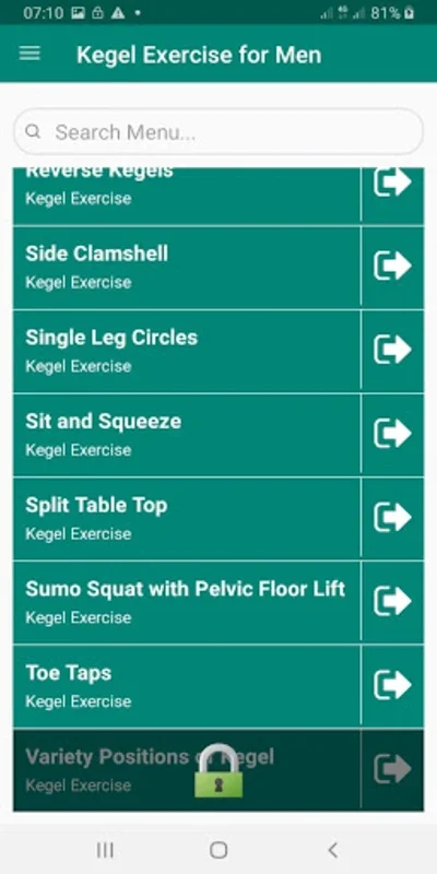 Kegel Exercise App for Men for Android: Strengthen Pelvic Floor