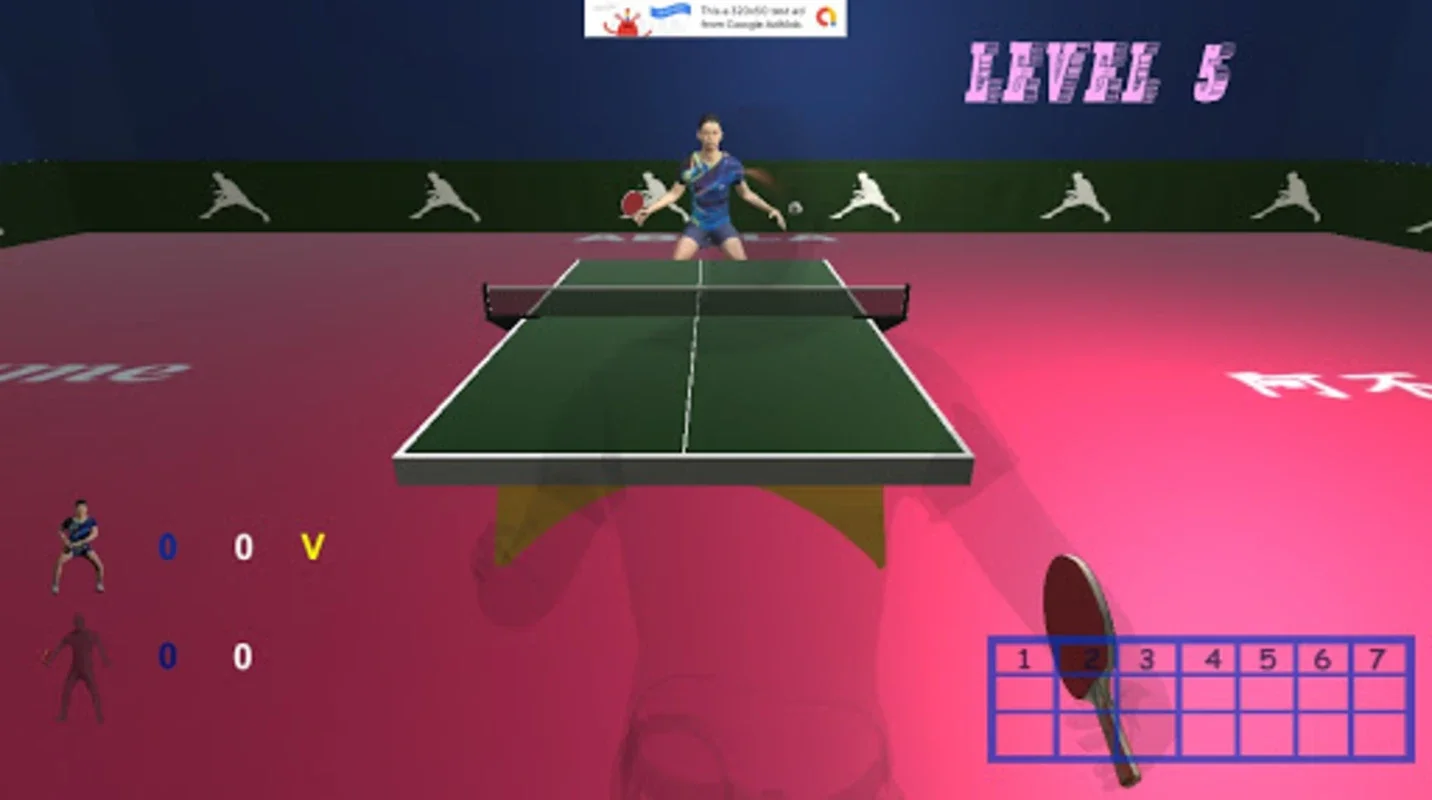 Table Tennis for Android: Engaging Virtual Table Tennis