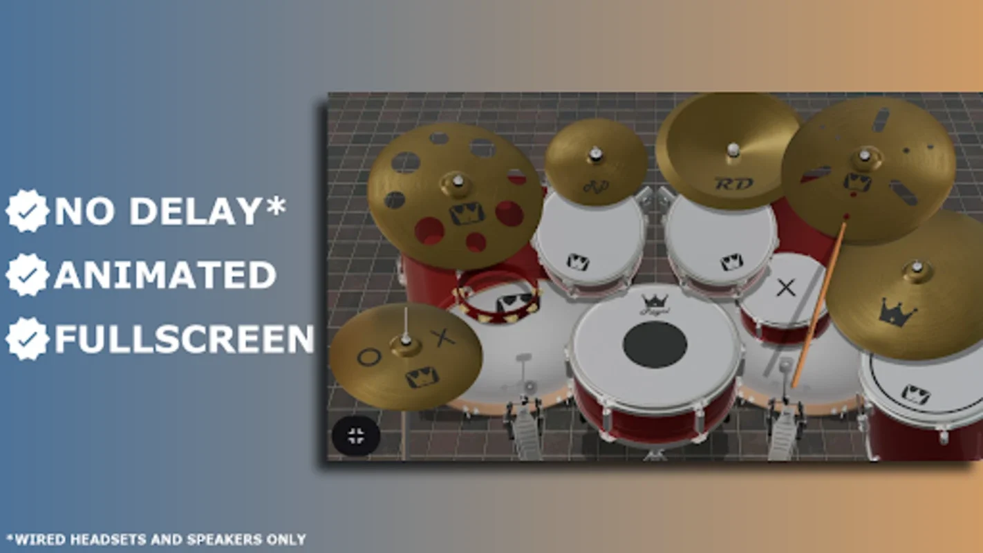 Royal Drum for Android: A Customizable Virtual Drumming Experience