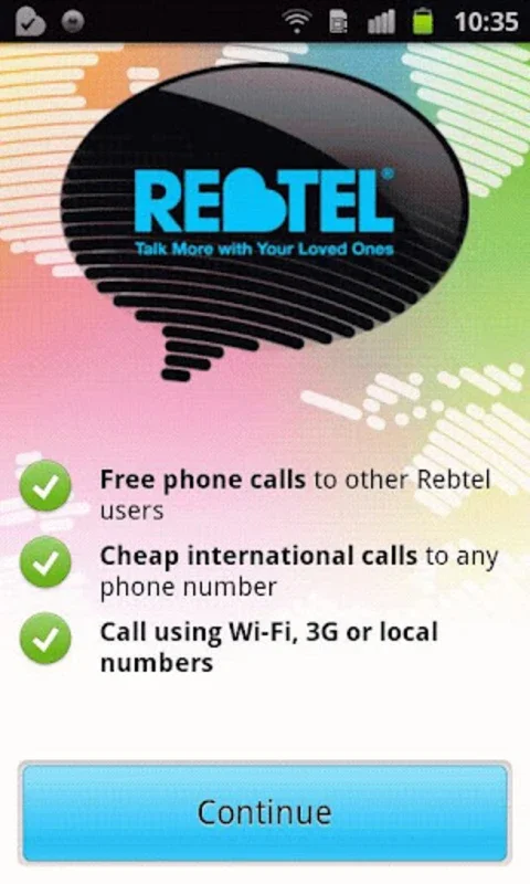 Rebtel: Llamadas y SMS Gratis for Android - Affordable Global Communication