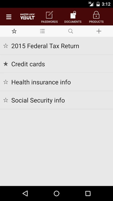 Master Lock Vault for Android - Secure Password Manager
