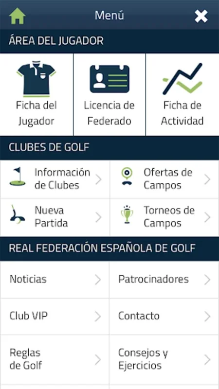 RFEGOLF for Android - Enhance Your Spanish Golfing