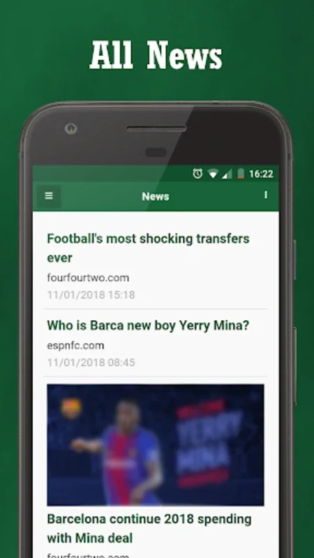 Palmeiras News for Android: Stay Informed