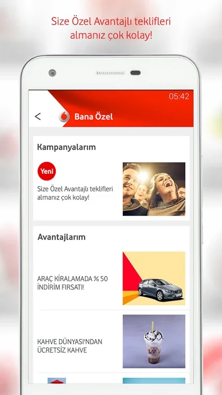 Vodafone Yanımda for Android - Manage Vodafone Services