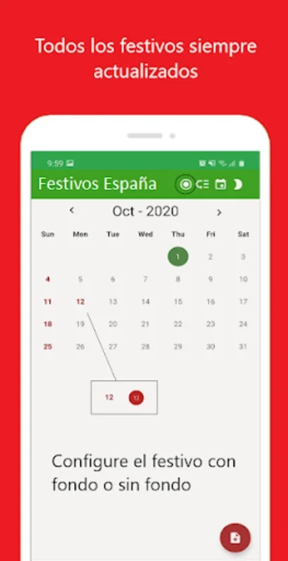 Calendario España for Android - Stay Informed About Spanish Holidays