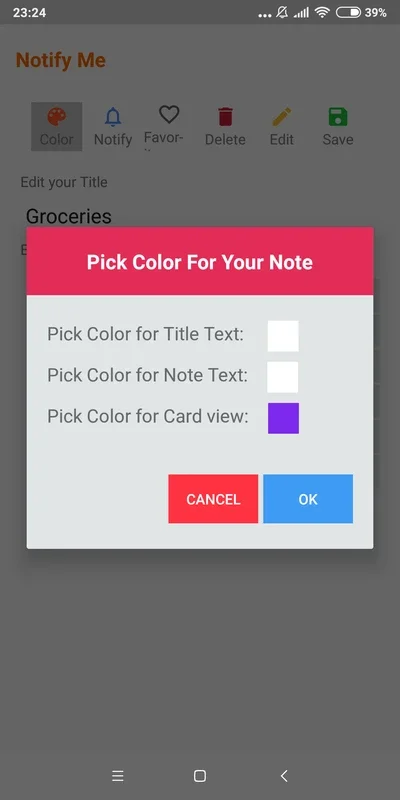 Notify Me - Notes, Todo & Reminder App for Android