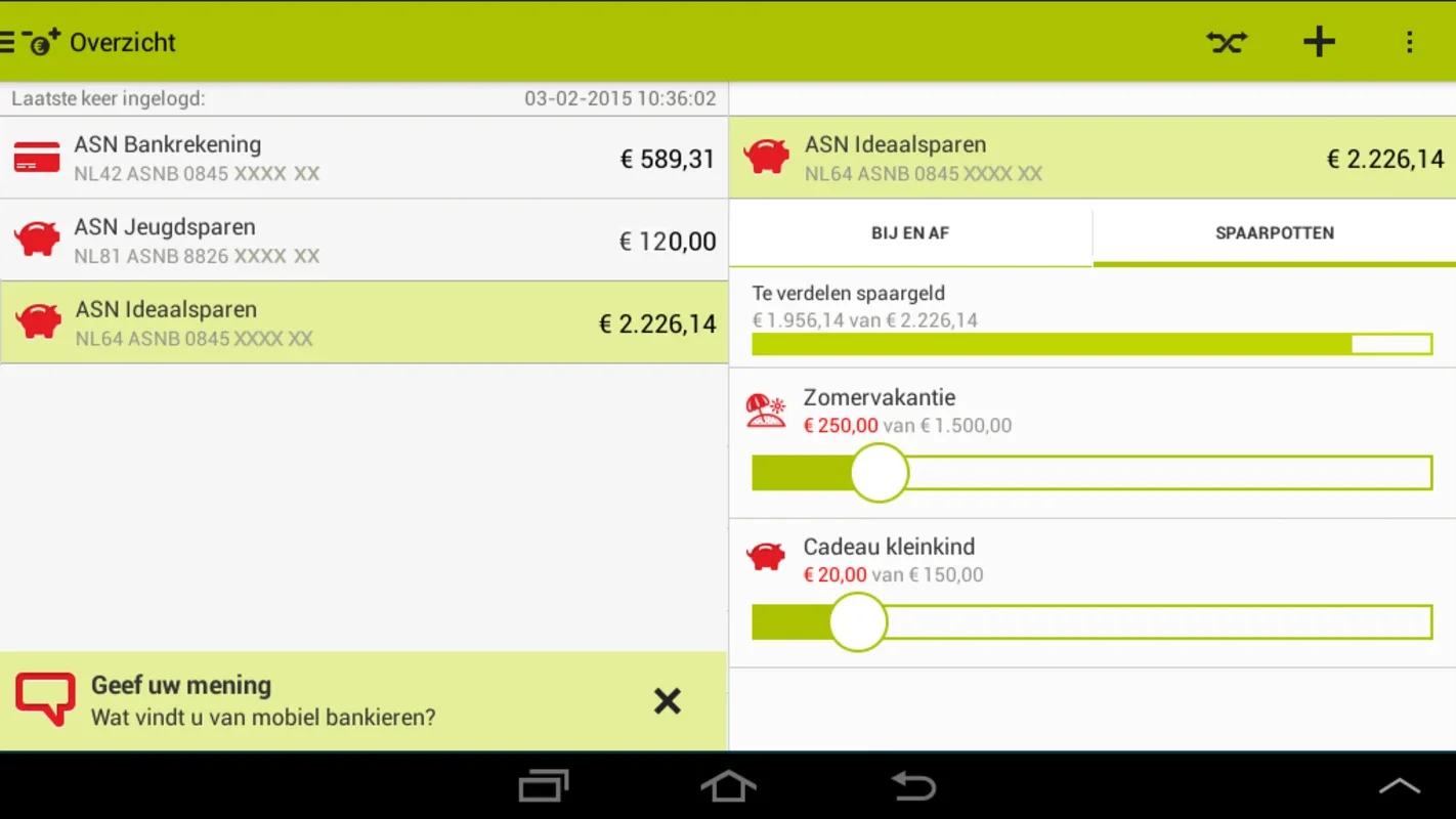 Bankieren for Android - Simplify Your Banking