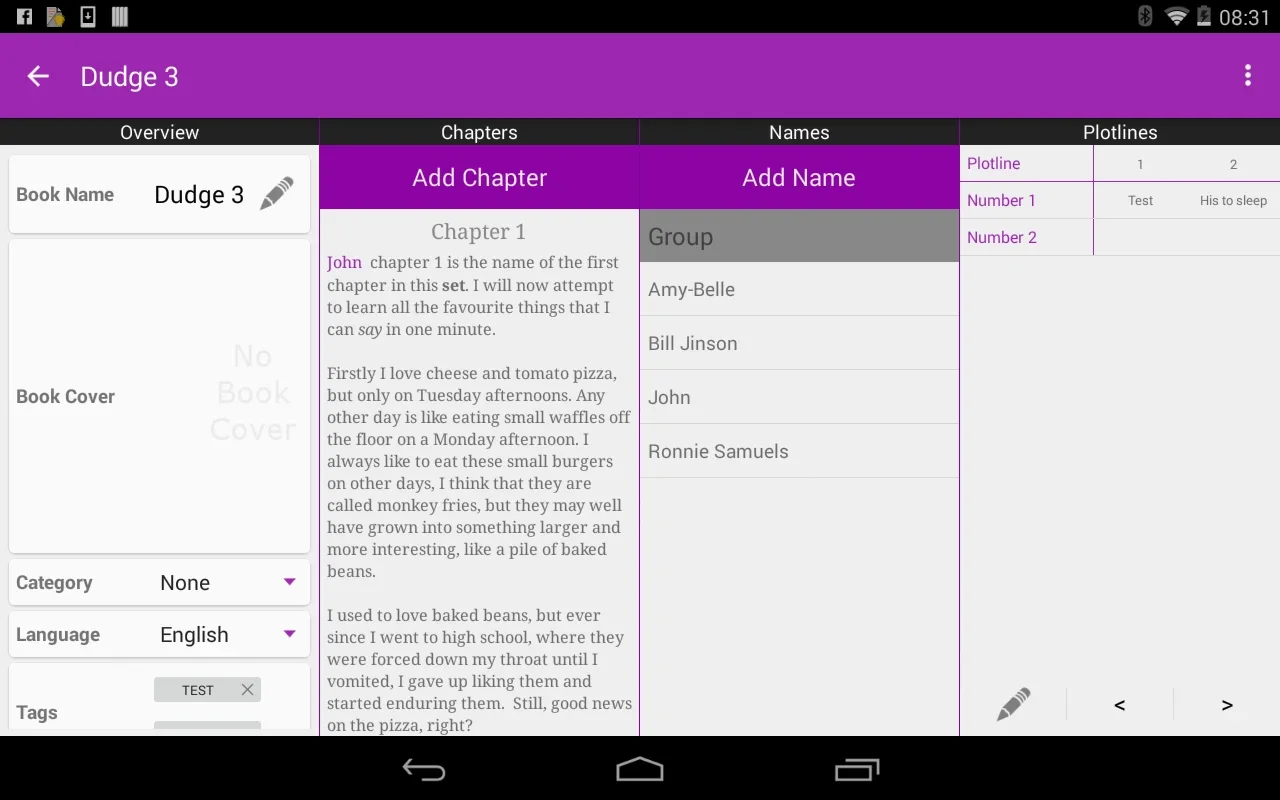 BookWriter Free for Android: Empowering Writers