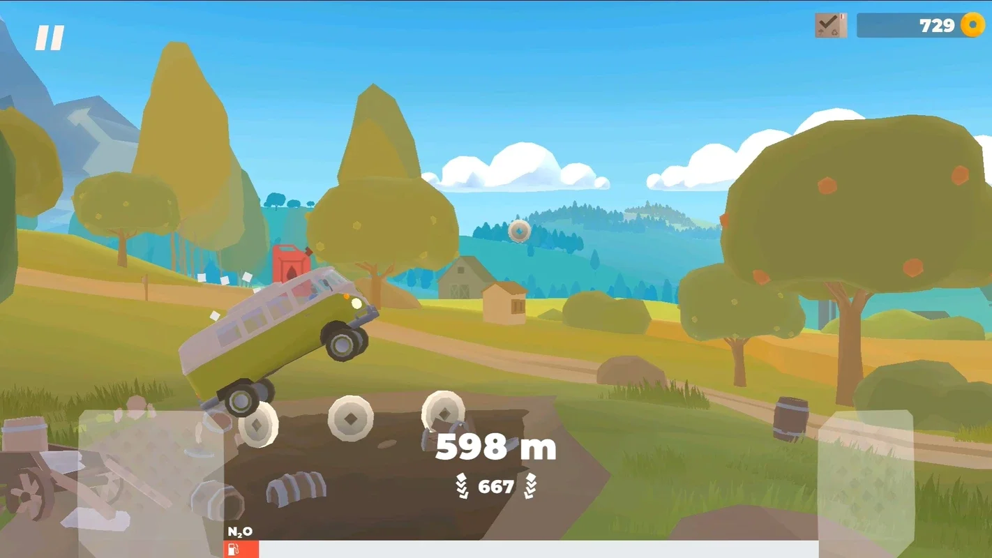 Hillside Drive for Android - A Fun 2D Driving Experience