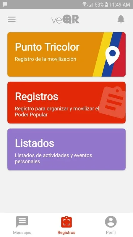 veQR - Somos Venezuela for Android: Keep ID Cards Current