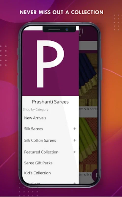 Prashanti Sarees for Android - Shop Premium Handloom Sarees