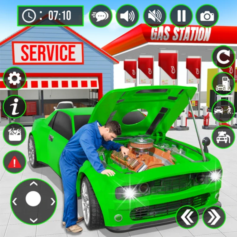 Gas Station Car Mechanic Sim for Android - A Multifaceted Automotive Experience