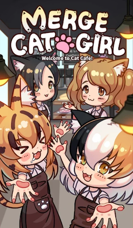 Merge Catgirl for Android - Manage Catgirls in a Café Simulation