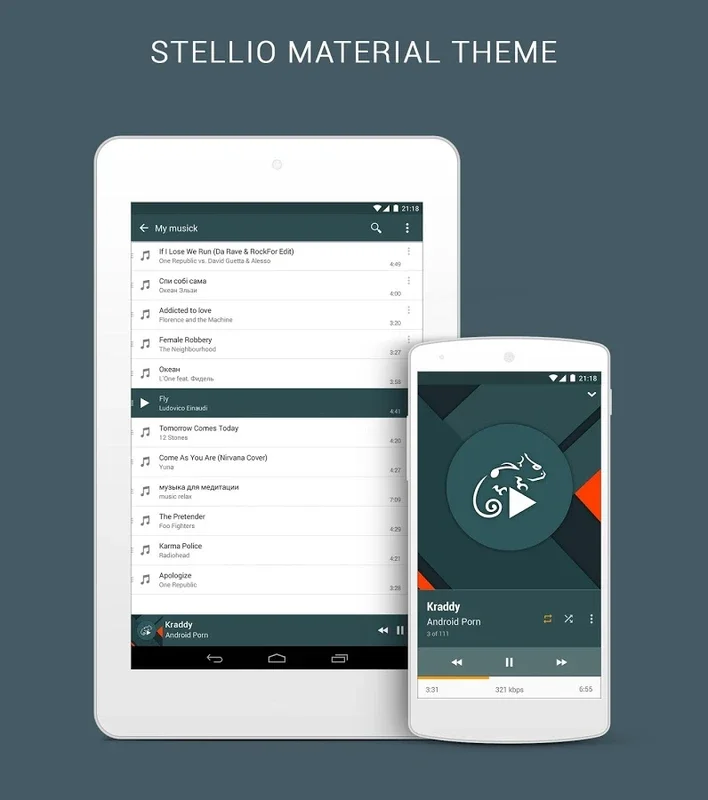 Stellio Material for Android: Enhance Your Audio Experience