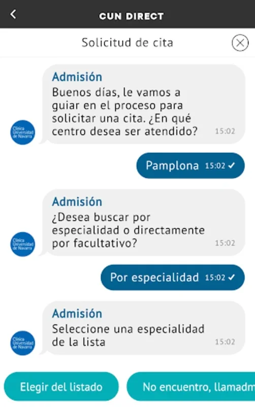 Clínica Universidad de Navarra for Android: Streamline Healthcare