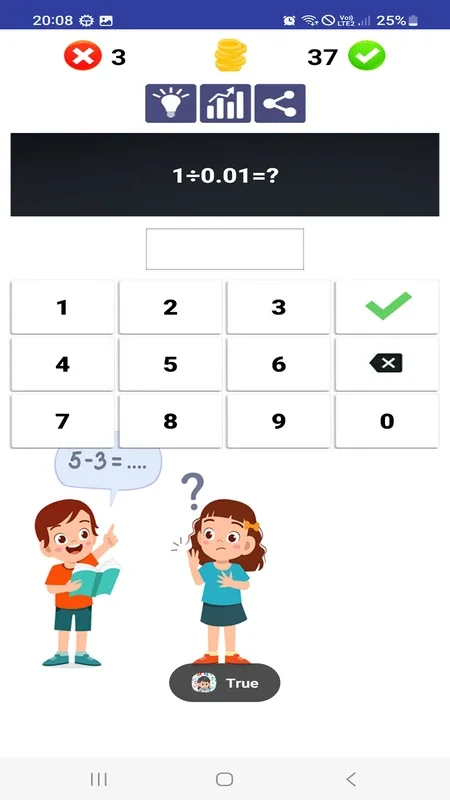 Math learns for Android: Boost Your Child's Math Skills