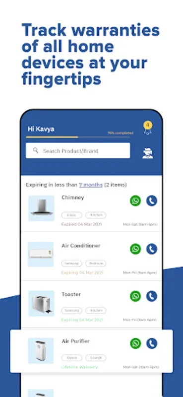 TOTOKO - Appliance Management for Android: Delhi's Premier Service