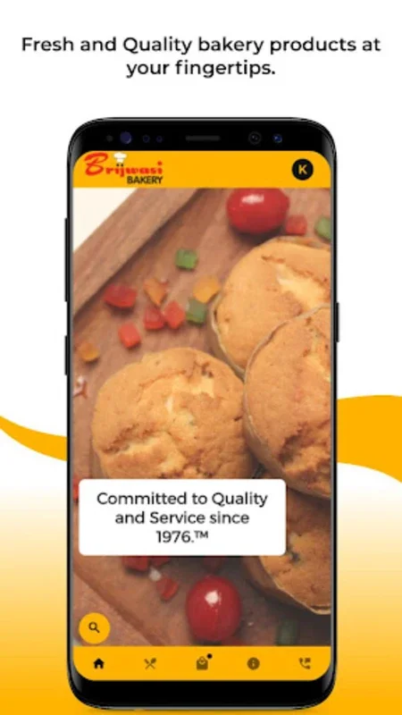 Brijwasi Bakery on Android: Quality Baked Goods for All Occasions